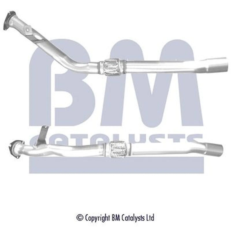 BM Catalysts Exhaust Pipe OD fits Audi A4 B7 2004-2008 2.0