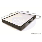 Comline Service Kit with Air, Oil & Cabin Filters fits Hyundai Matrix 2001-2010
