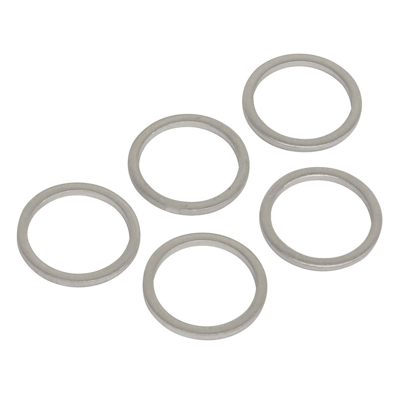 Sealey Sump Plug Washer M15 Pack of 5 VS15SPW Sealey - Dynamic Drive