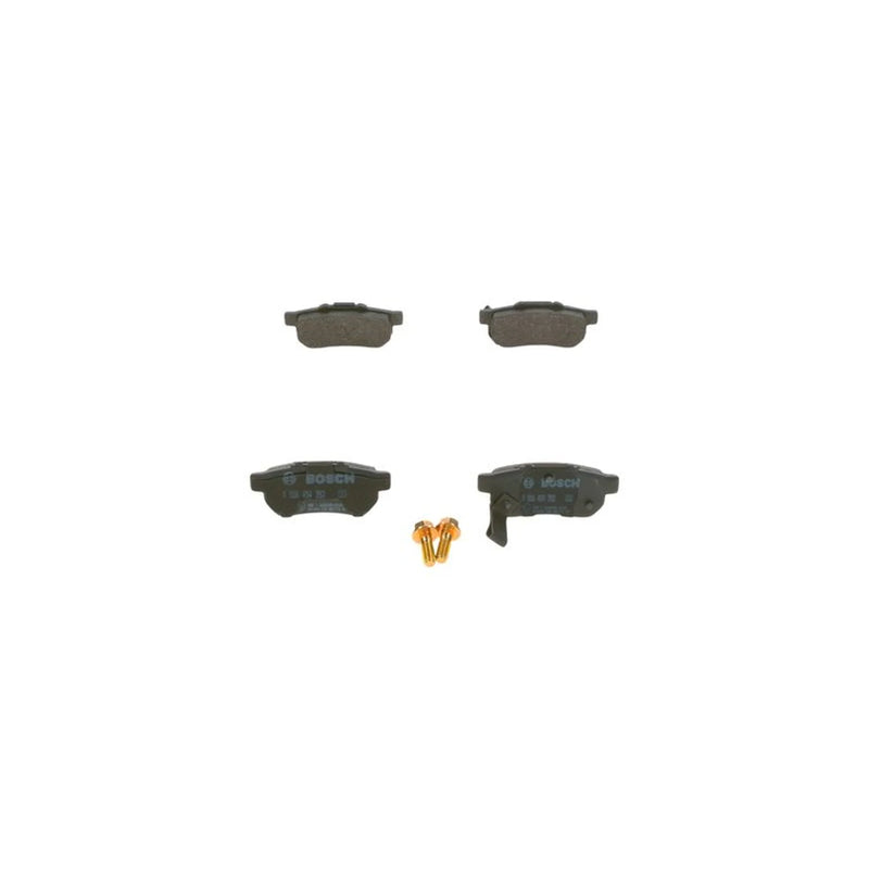 Bosch Front & Rear Pads fits Honda Jazz III 2008-2015 1.2 1.3 1.4