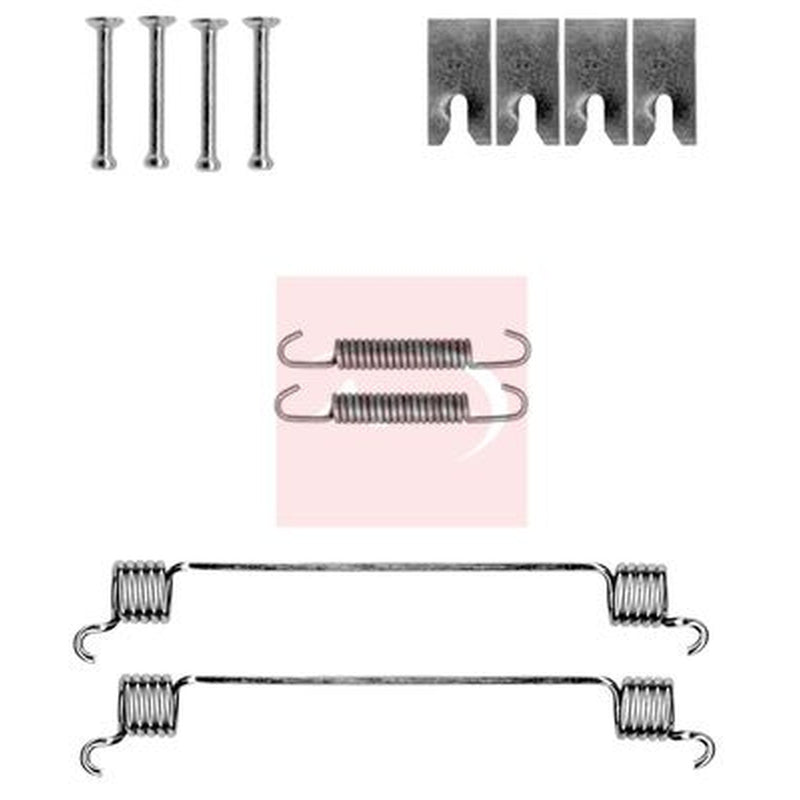 Apec Brake Shoe Accessory Kit Rear fits Audi Q4 E-Tron 2021 on