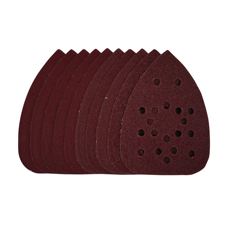 Draper Detail Sanding Sheets with Hook and Loop, 140mm, Assorted Grit, SSD3 (Pac Draper - Dynamic Drive