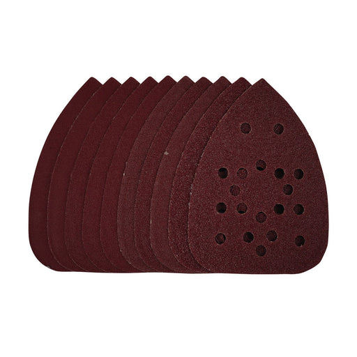 Draper Detail Sanding Sheets with Hook and Loop, 140mm, Assorted Grit, SSD3 (Pac Draper - Dynamic Drive