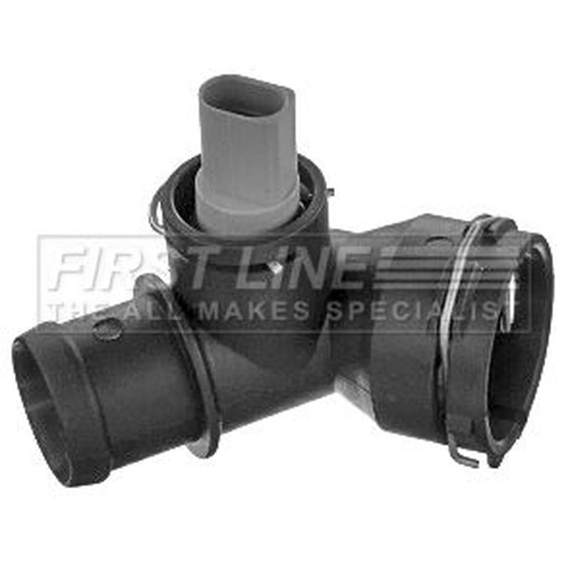 First Line Coolant Flange Housing Connector fits Audi A3 2003-2013 1.4 1.8 1.9