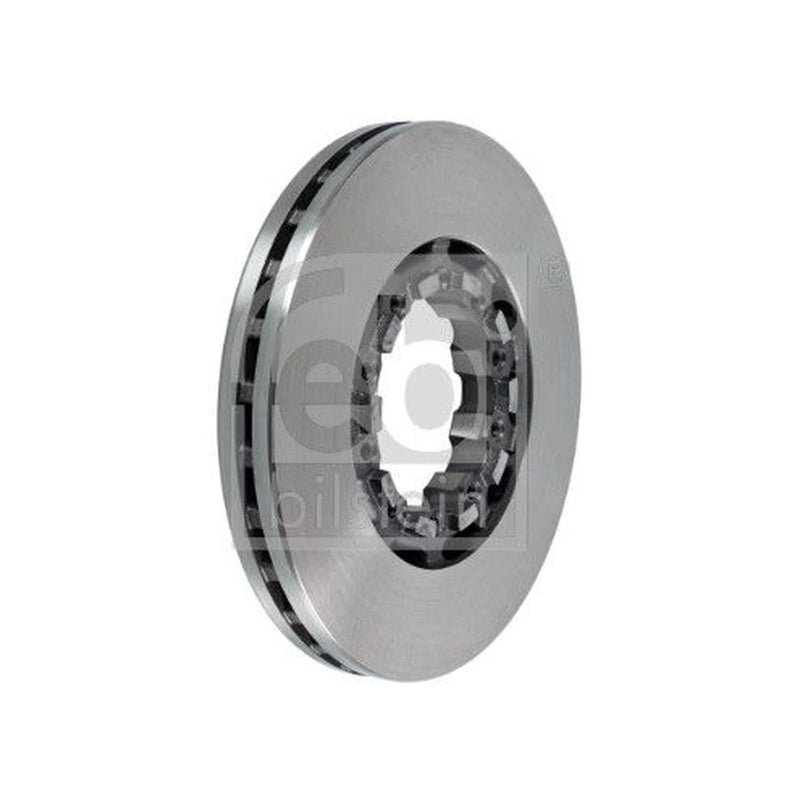 Febi 2 x Internally Vented Rear Brake Discs 105974