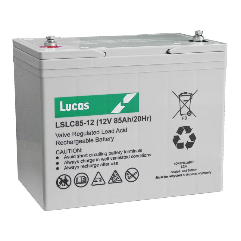 Lucas 12V AGM Cyclic Battery 85Ah