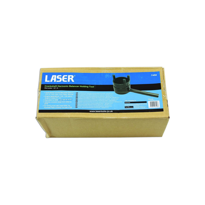 Laser Crankshaft Harmonic Balancer Holding Tool -for Mercedes-Benz 7458 Laser - Dynamic Drive