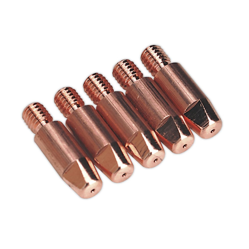 Sealey Contact Tip 0.8mm MB25/36 Pack of 5 MIG917 Sealey - Dynamic Drive