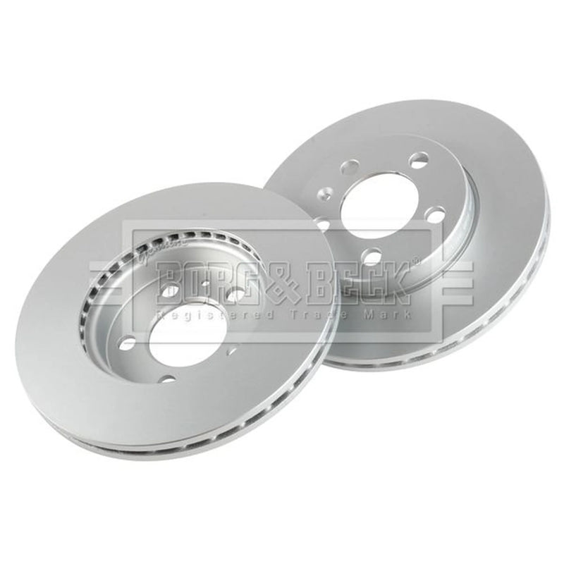 Borg & Beck Front & Rear Brake Discs & Pads fits Skoda Scala 2019 on 1.0
