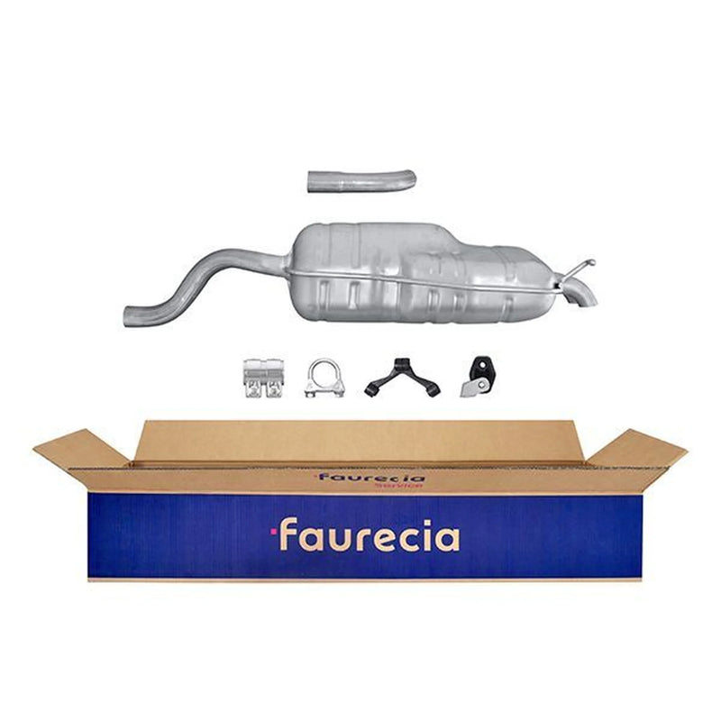 Hella End Silencer Rear fits Audi A3 1996-2003 1.8
