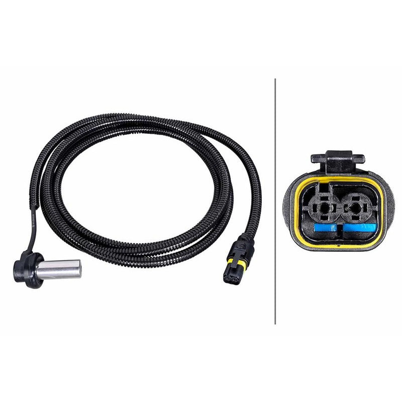 Hella ABS Wheel Speed Sensor Front Right fits Man Tgs I 2006-2021