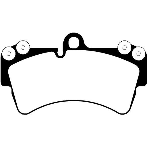 Abtex Front Brake Pad Set fits Audi A6 C6 2008-2010