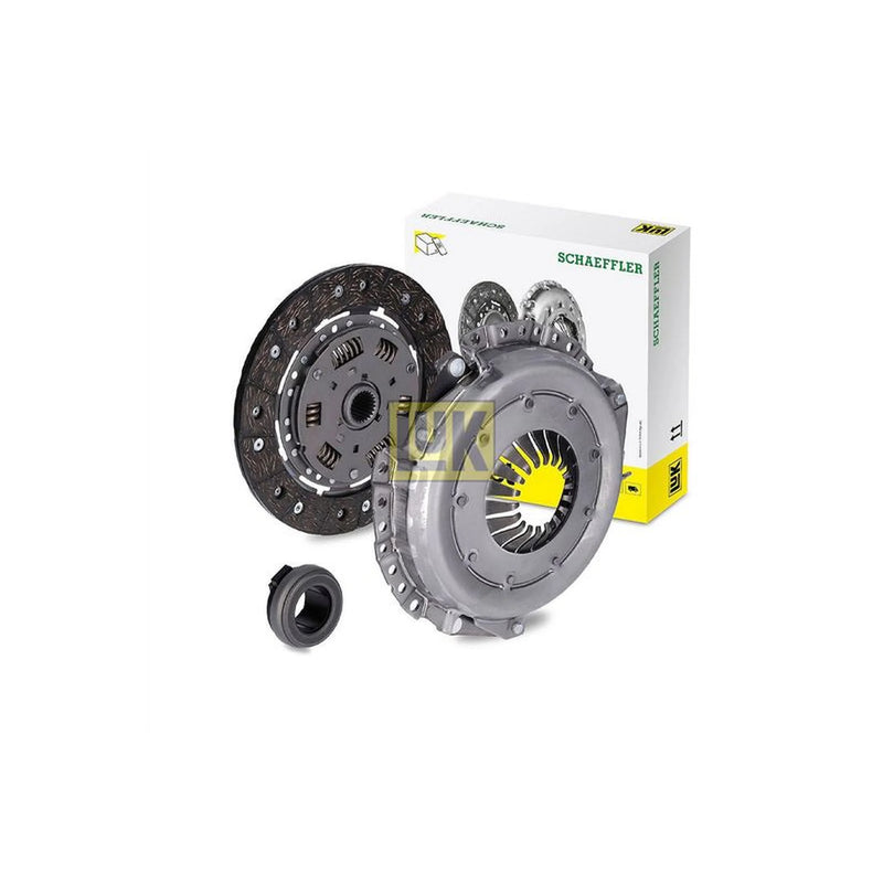LuK Clutch Kit Set 3pc fits Ford Capri 1974-1977 1.6