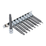 Laser Long Series Torx Plus Socket Bit Set 3/8 "D 9pc 8482 Laser - Dynamic Drive
