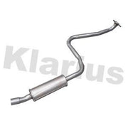 Klarius Exhaust Pipe OD fits Mazda 2 2014 on 1.5