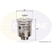 Comline Fuel Filter Element EFF251D