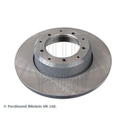 Blue Print 2 x Solid Rear Brake Discs ADJ134326-x2