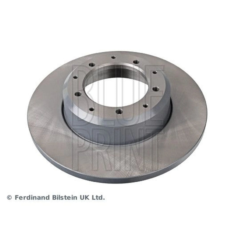 Blue Print 2 x Solid Rear Brake Discs ADJ134326-x2