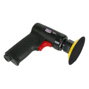 Sealey Air Sander 75mm Mini Orbital Composite Premier SA721 Sealey  - Dynamic Drive