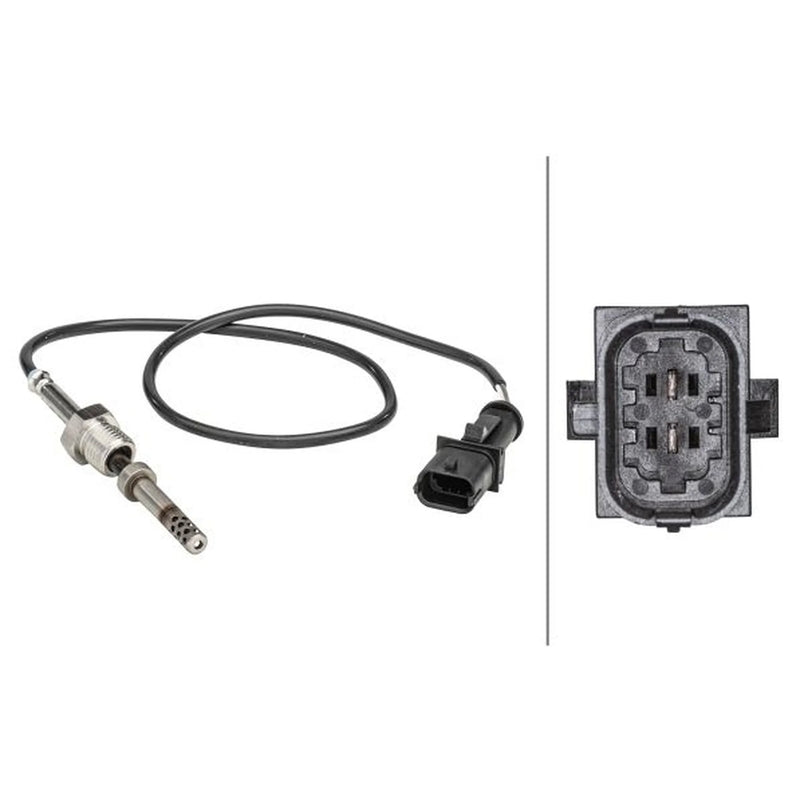Hella Exhaust Gas Temperature Sensor before catalytic conver fits Alfa Romeo 159