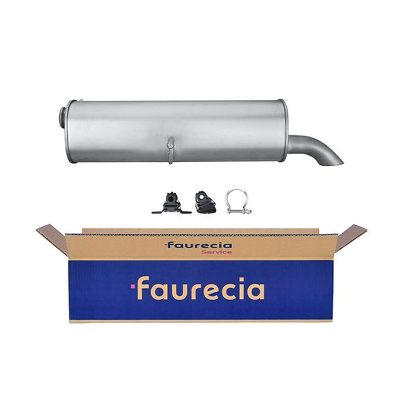 Hella End Silencer Rear fits Peugeot 308 Sw I 2007-2014 1.6