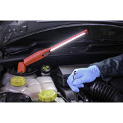 Sealey LED3604R Rechargeable 360° Slim Inspection Lamp 16 SMD LED + 1W LED Red Sealey  - Dynamic Drive