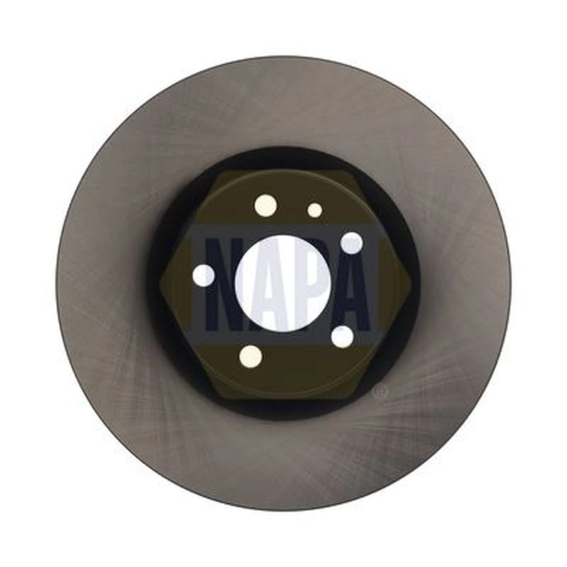 NAPA 2 x Vented Brake Discs fits Fiat 500L 2012-2018 0.9 1.3 1.4 1.6