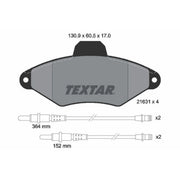 Textar Front Brake Pad Set 2163102