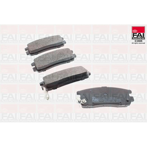FAI Rear Brake Pad Set fits Isuzu Tfr/Tfs Pickup 1991-2002 2.5