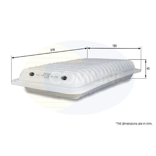 Comline Service Kit with Air, Oil & Cabin Filters fits Toyota Alphard I