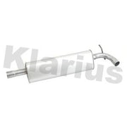 Klarius Box With Centre Pipe Centre fits Audi A3 2013-2020 1.4