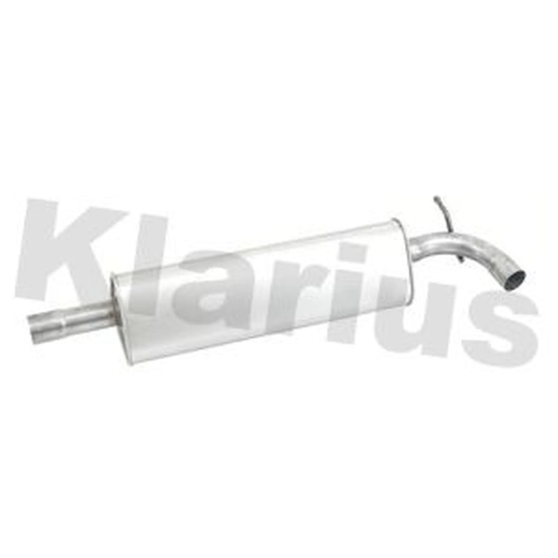 Klarius Box With Centre Pipe Centre fits Audi A3 2013-2020 1.4
