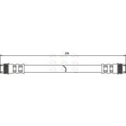Apec Brake Hydraulic Hose Line inner HOS3178