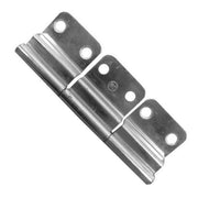 3 Flap Door Hinges Zinc Plated Ideal for Caravan and Motorhome Nova - Dynamic Drive