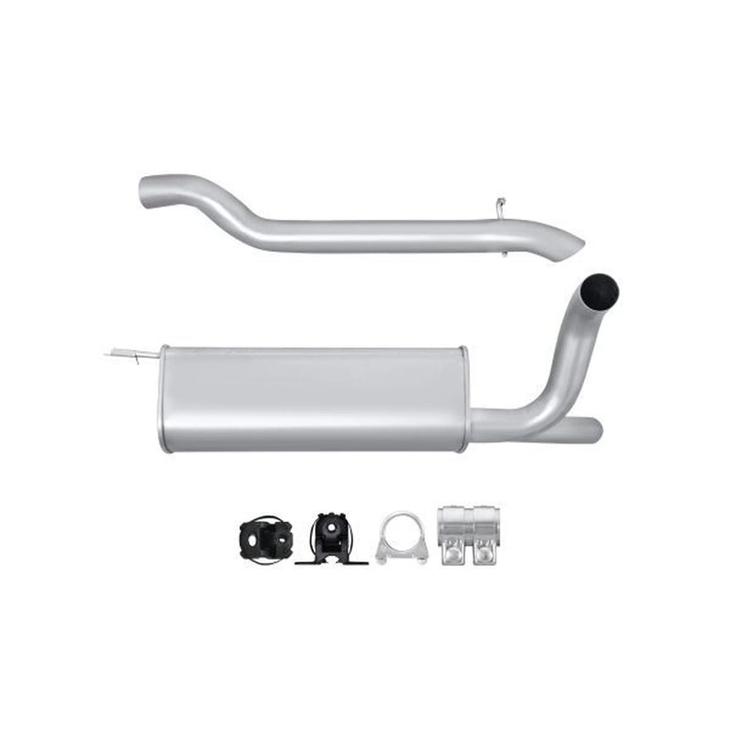 Hella End Silencer Rear fits Citroën C8 2006 on 2.0