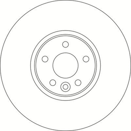 Abtex 2 x Vented Brake Discs fits Volvo XC60 I SUV 2008-2017 2.0 2.4 3.2