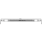 Juratek Brake Hydraulic Hose Line Front fits Land Rover 110/127 1983-1990