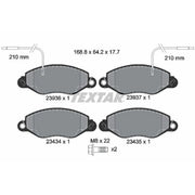 Textar Front Brake Pad Set 2393601