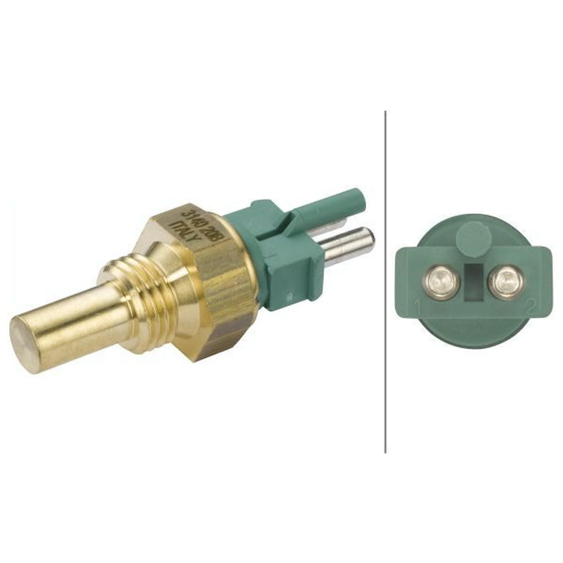 Hella Coolant Temperature Sensor fits VW Lt 1999-2006 2.8