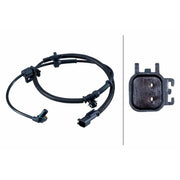 Hella ABS Wheel Speed Sensor Front 6PU 358 252-931