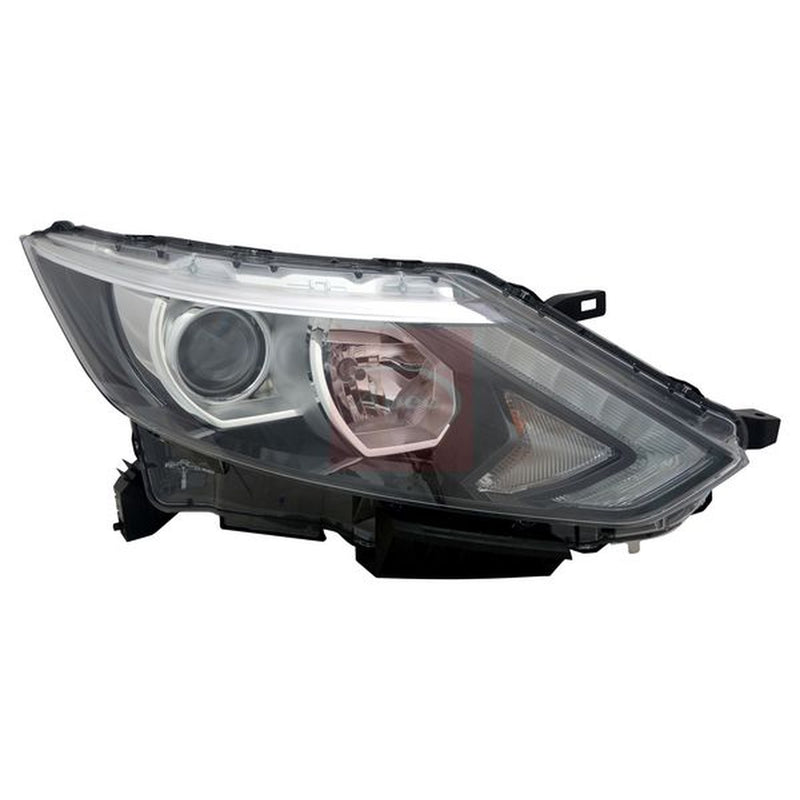 Apec Headlight Headlamp H7 Left fits Nissan Qashqai II 2013-2014 1.2 1.5 1.6 2.0