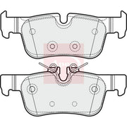 Apec Rear Brake Solid Discs & Pads fits Mini Mini 2016 on