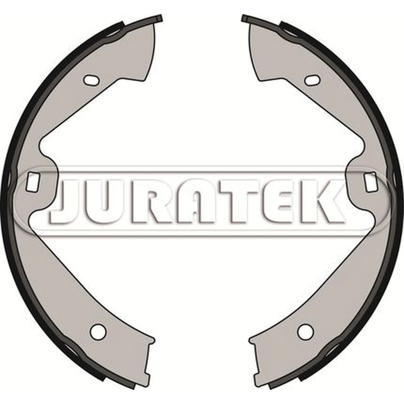 Juratek Brake Shoe Set Axle Kit Rear fits Audi E-Tron GT 2020-2021
