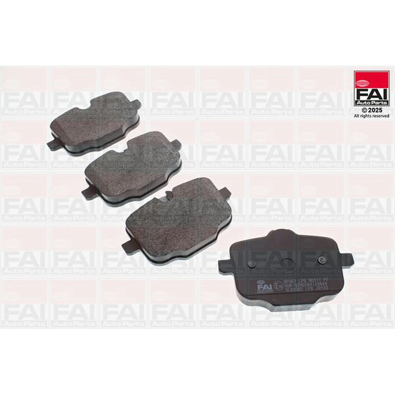 FAI Front Vented & Rear Vented Brake Discs & Pads fits BMW 5 2011-2016