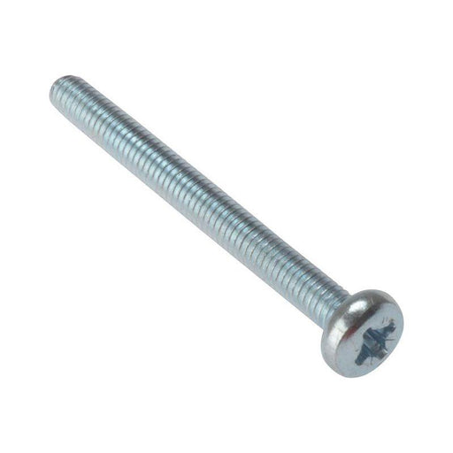 Forgefix Machine Screw Pozi Compatible Pan Head ZP M6 x 40mm Bag 25 ForgeFix - Dynamic Drive