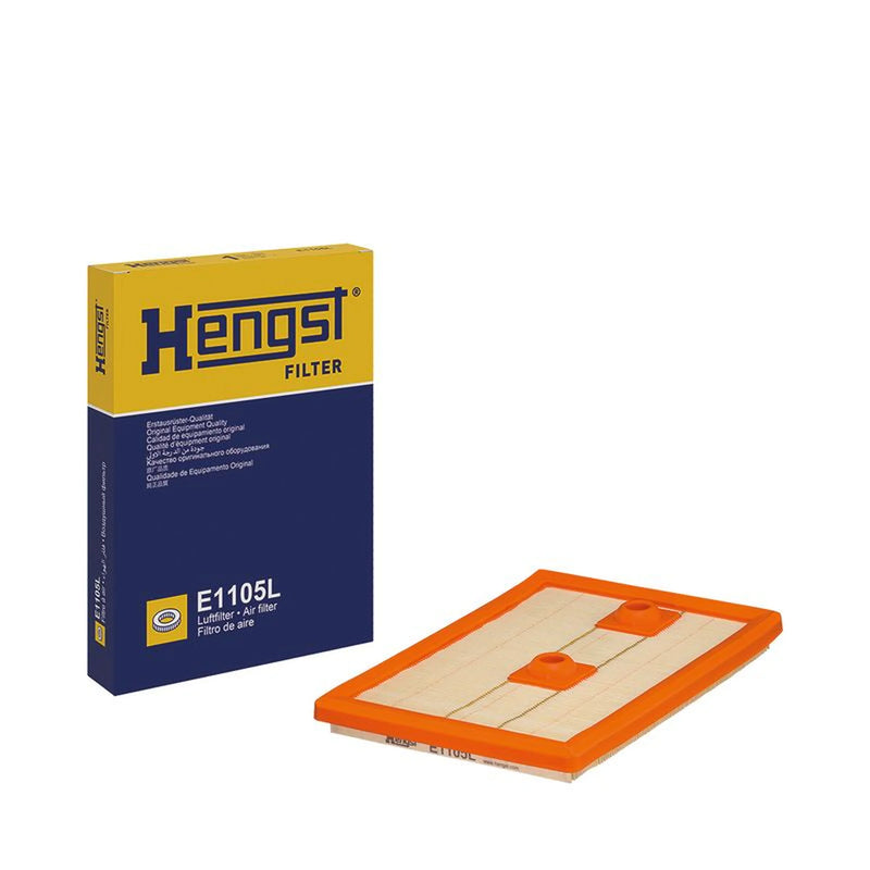 Hengst Engine Air Filter fits Audi A1 2012-2018 1.4