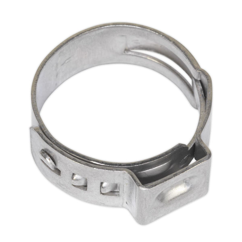 Sealey O-Clip Single Ear15.3-18.5mm Pack of 25 OCSE1517 Sealey - Dynamic Drive