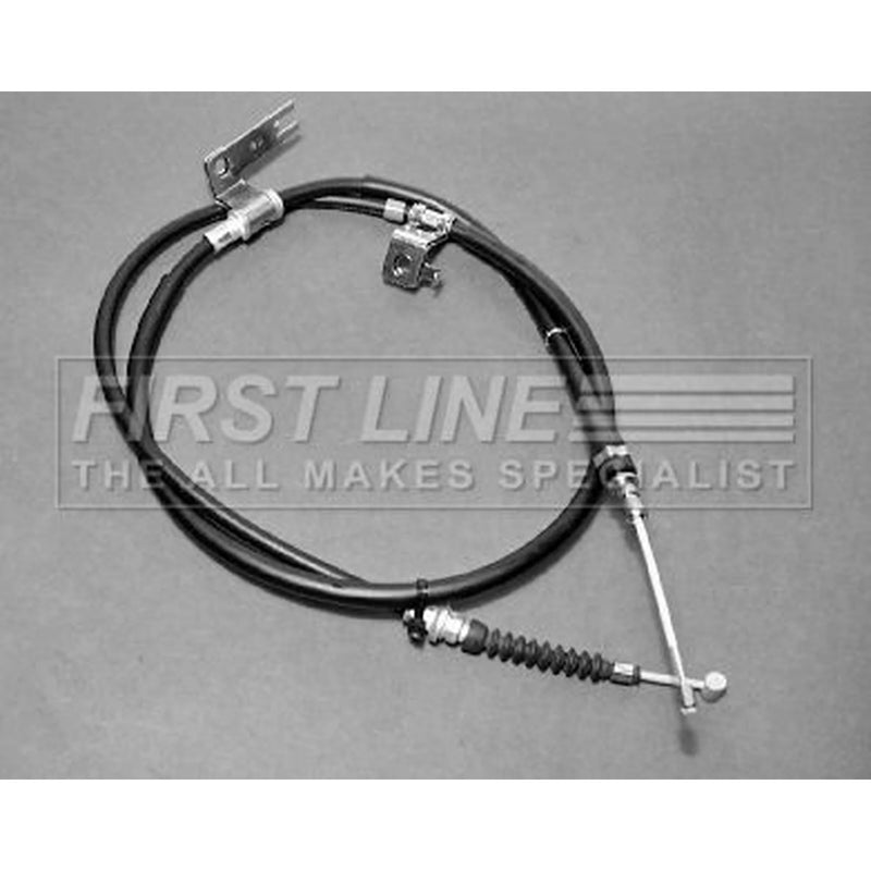 First Line Handbrake Cable Right Rear fits Mazda 323 F 1998-2004 1.3 1.4 1.5 2.0