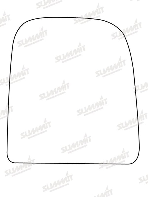Summit Non-Heated Base Plate With Commercial Mirror Glass fits Iveco Daily 06 on RHS Summit - Bars 4 Cars