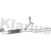 Klarius Exhaust Pipe OD fits Opel Astra G 2002-2009 1.6